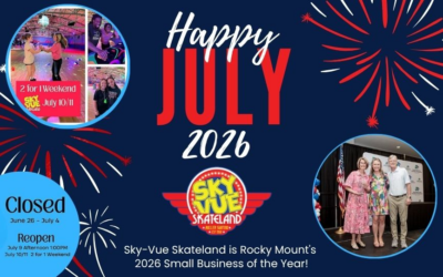July at Sky-Vue Skateland