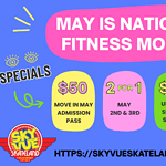 May is National Fitness month roll into fun at Sky-Vue Skateland