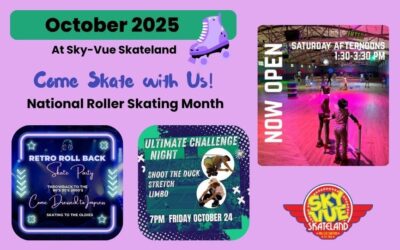 October Is National Roller Skating Month