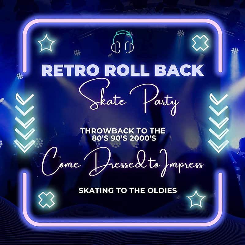Retro Roll Back Skate Party