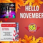 November 2025 events Sky-Vue Skateland