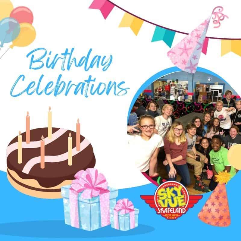 birthday celebrations at Sky-Vue