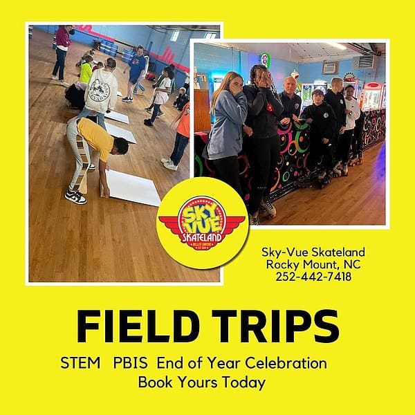 Roller Skating Field Trips at Sky-Vue Skateland