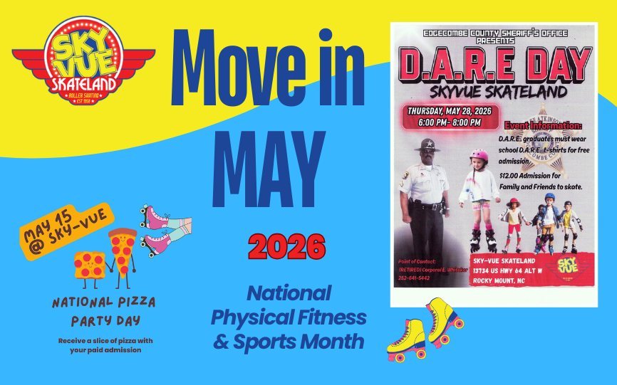 May at Sky-Vue Skateland!