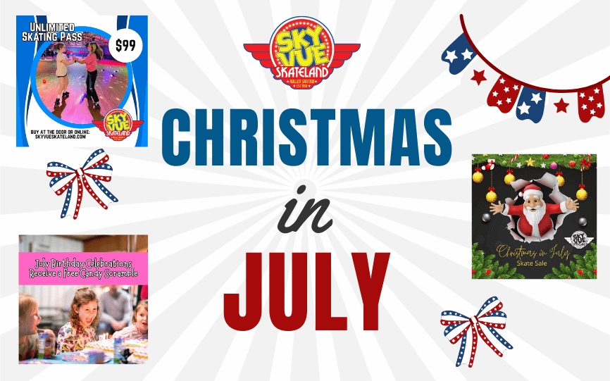 July at Sky-Vue Skateland