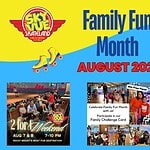 August is Family Fun Month at Sky-Vue. 2 for 1 weekend, Michael Jackson Tribute Skate and more
